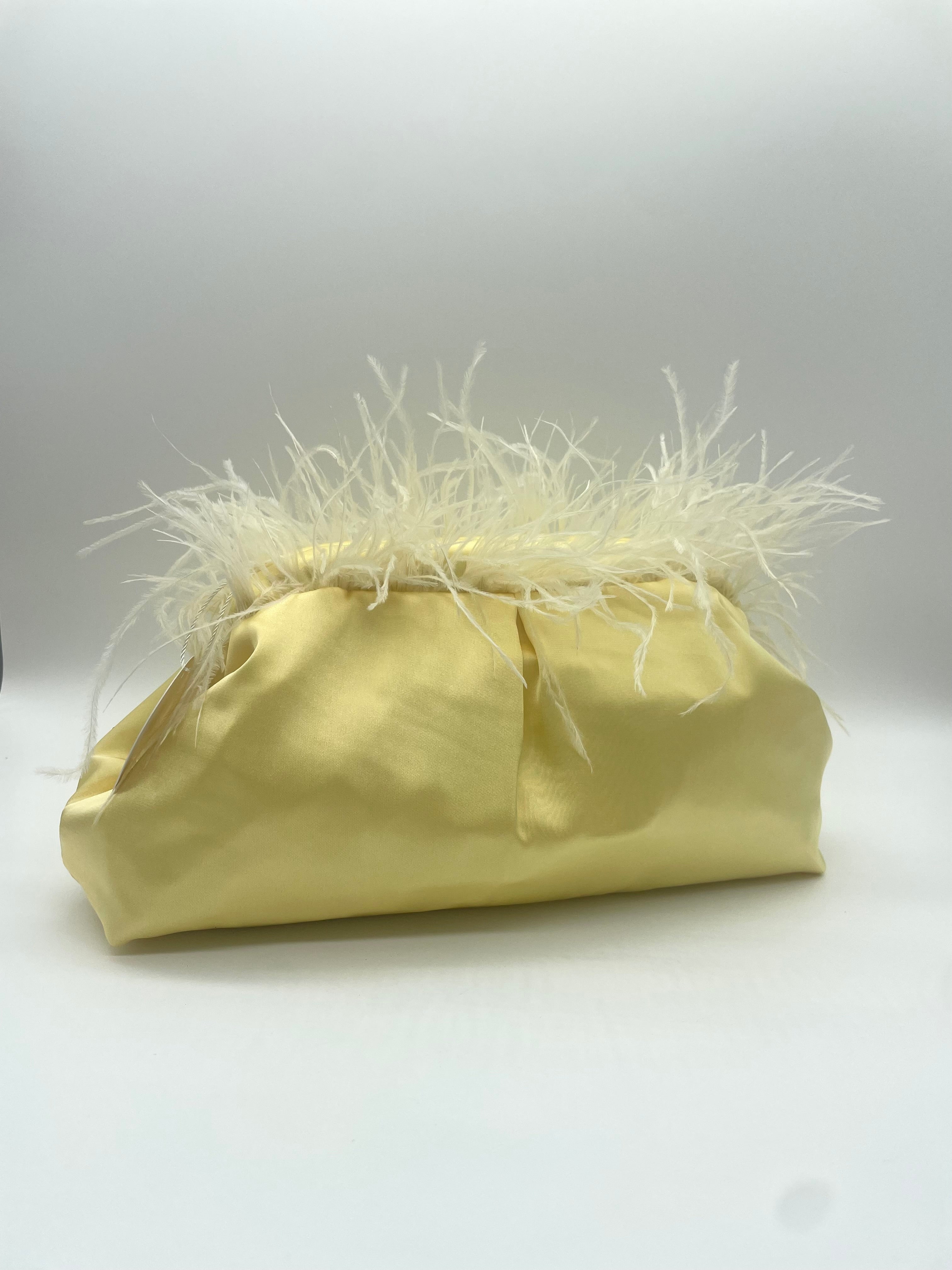 POCHETTE KISSLOCK | GIALLO
