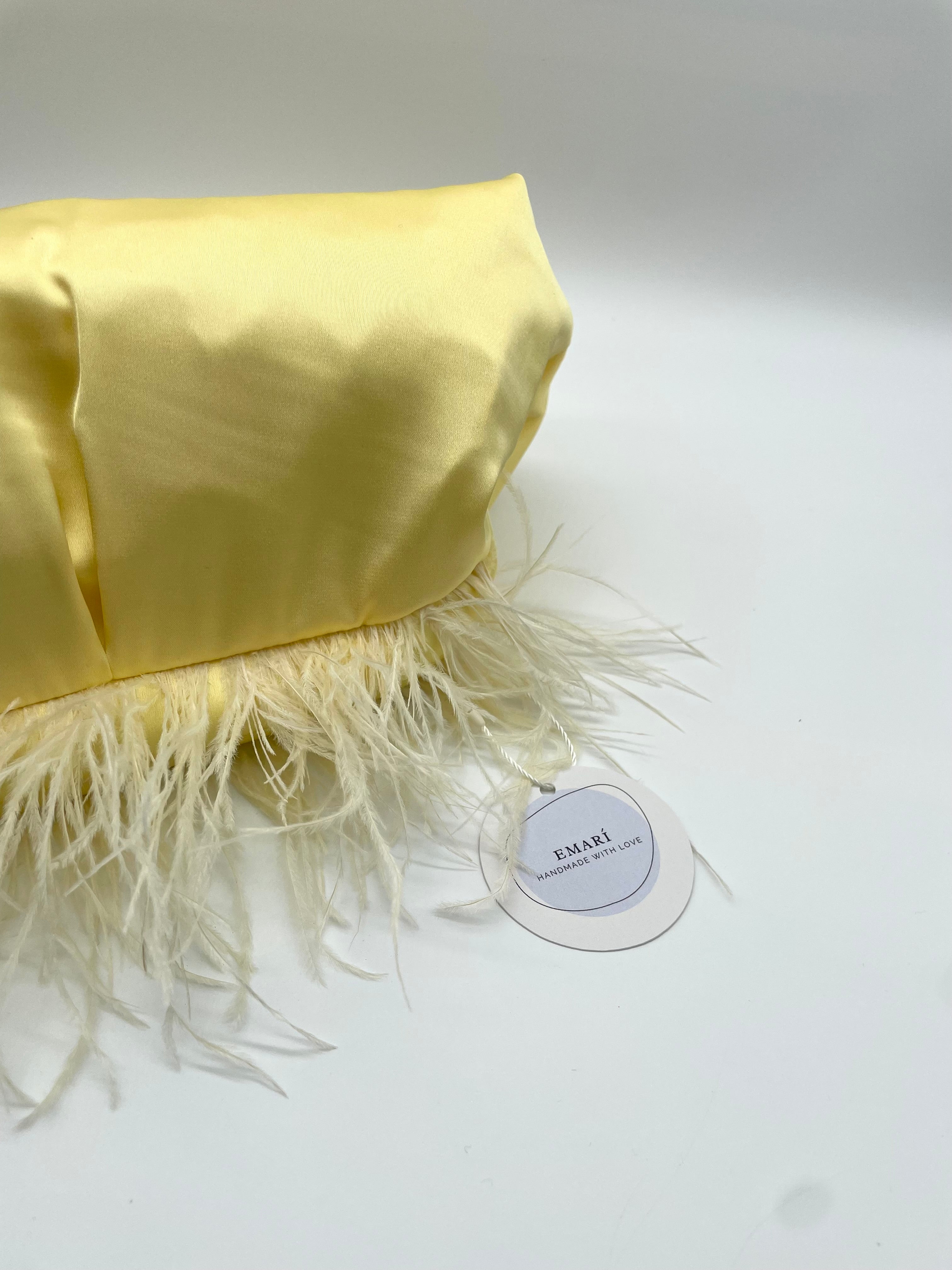 POCHETTE KISSLOCK | GIALLO