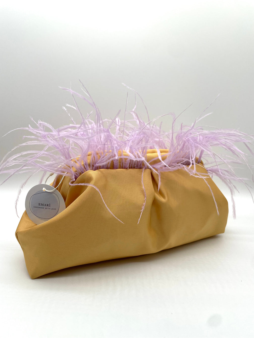 POCHETTE KISSLOCK | GIALLO LILLA