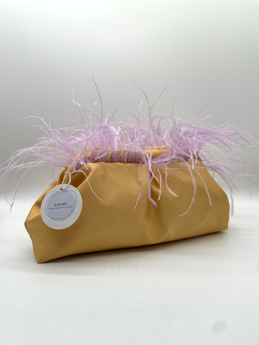 POCHETTE KISSLOCK | GIALLO LILLA