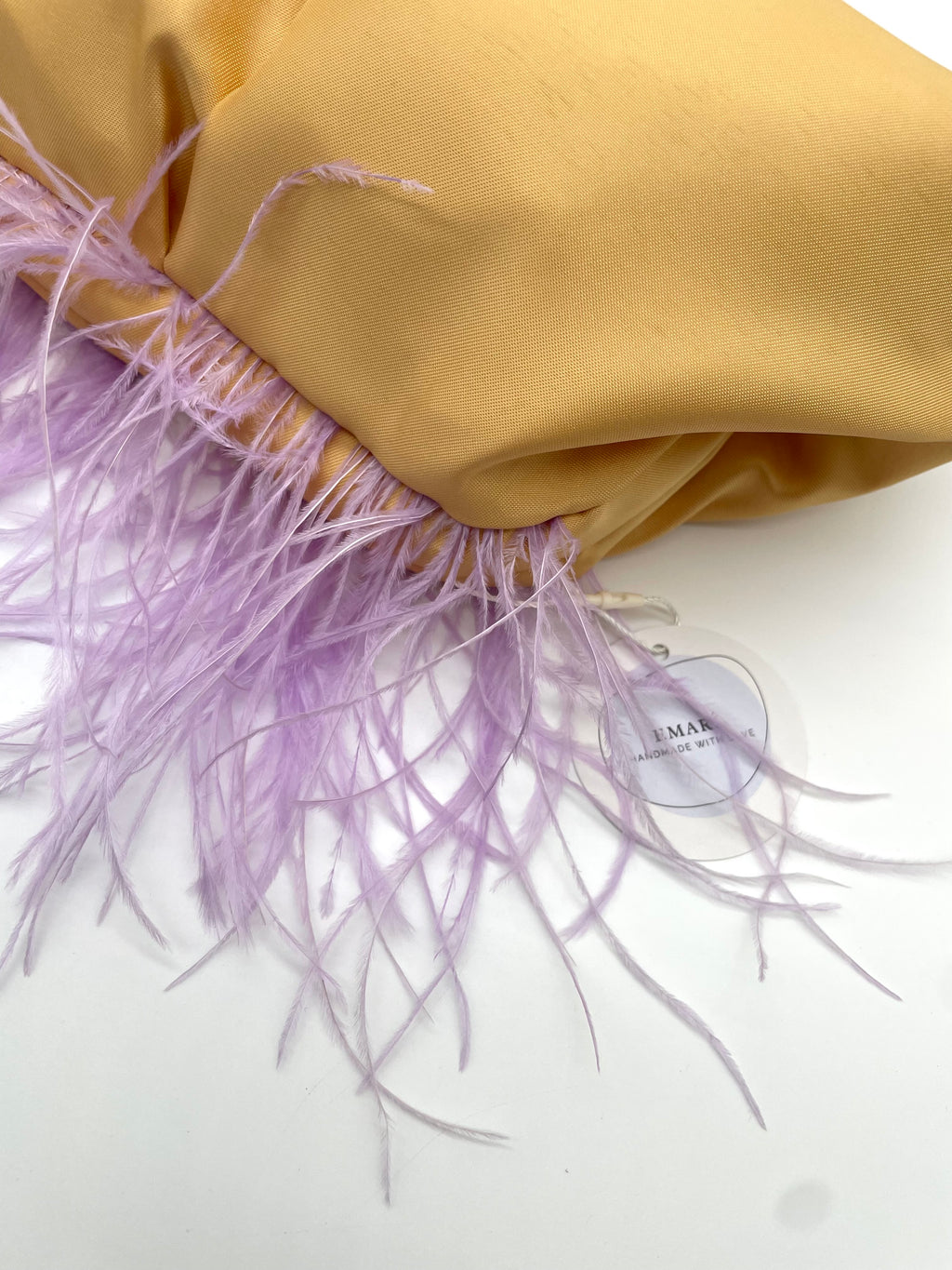 POCHETTE KISSLOCK | GIALLO LILLA