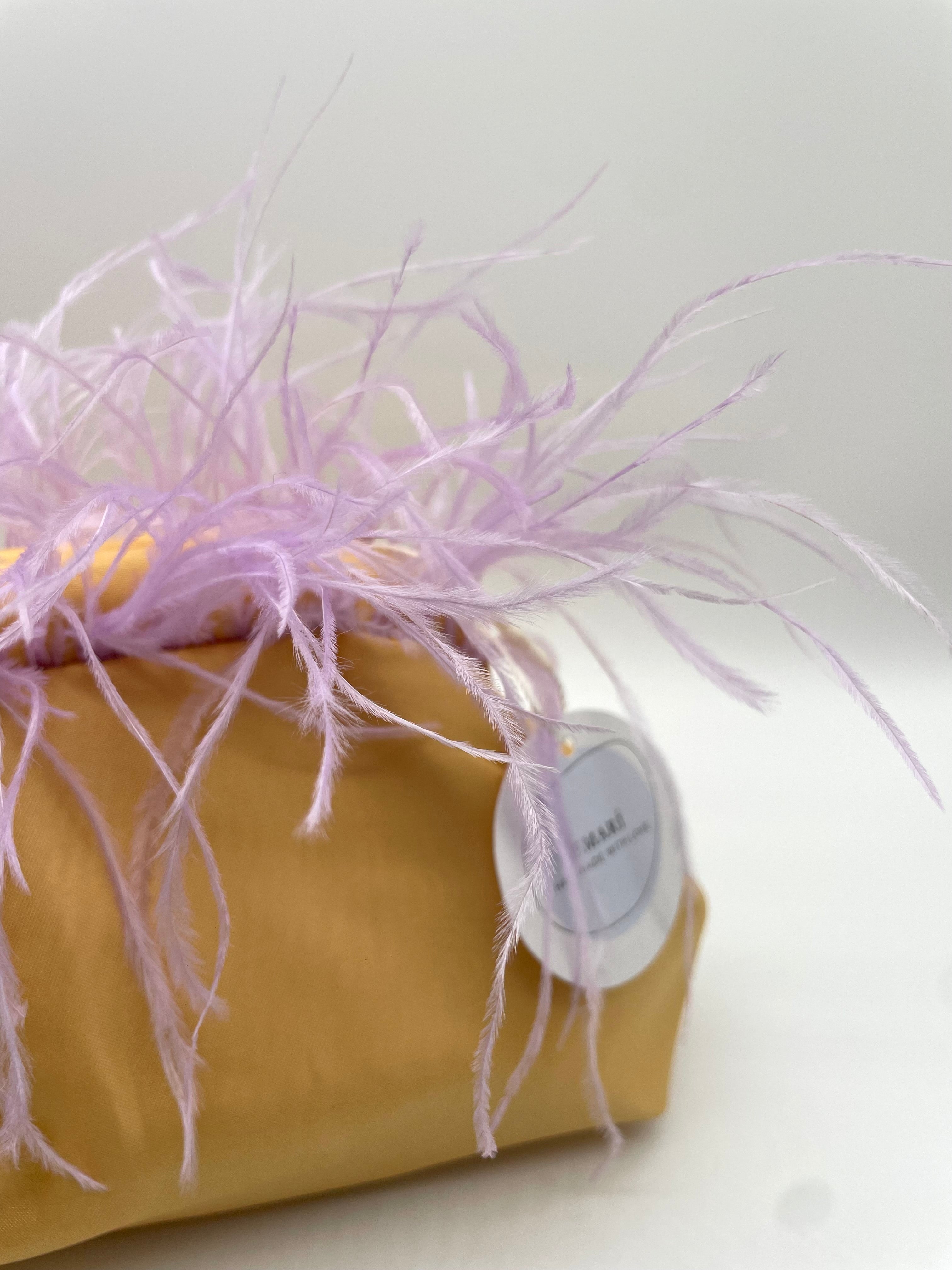 POCHETTE KISSLOCK | GIALLO LILLA