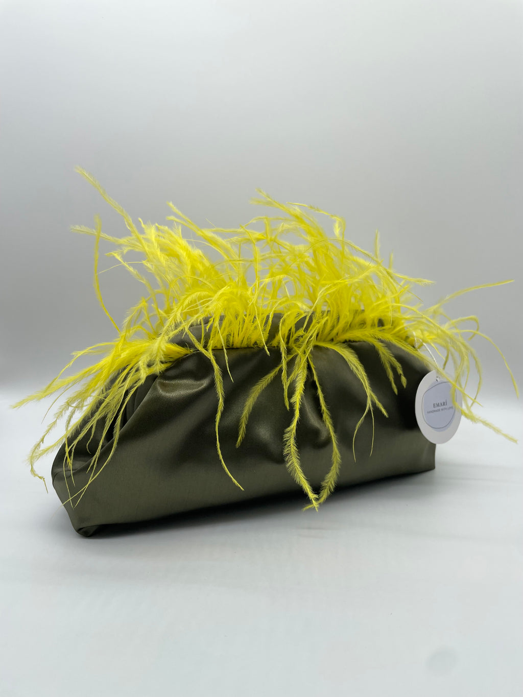 POCHETTE KISSLOCK | VERDE GIALLO