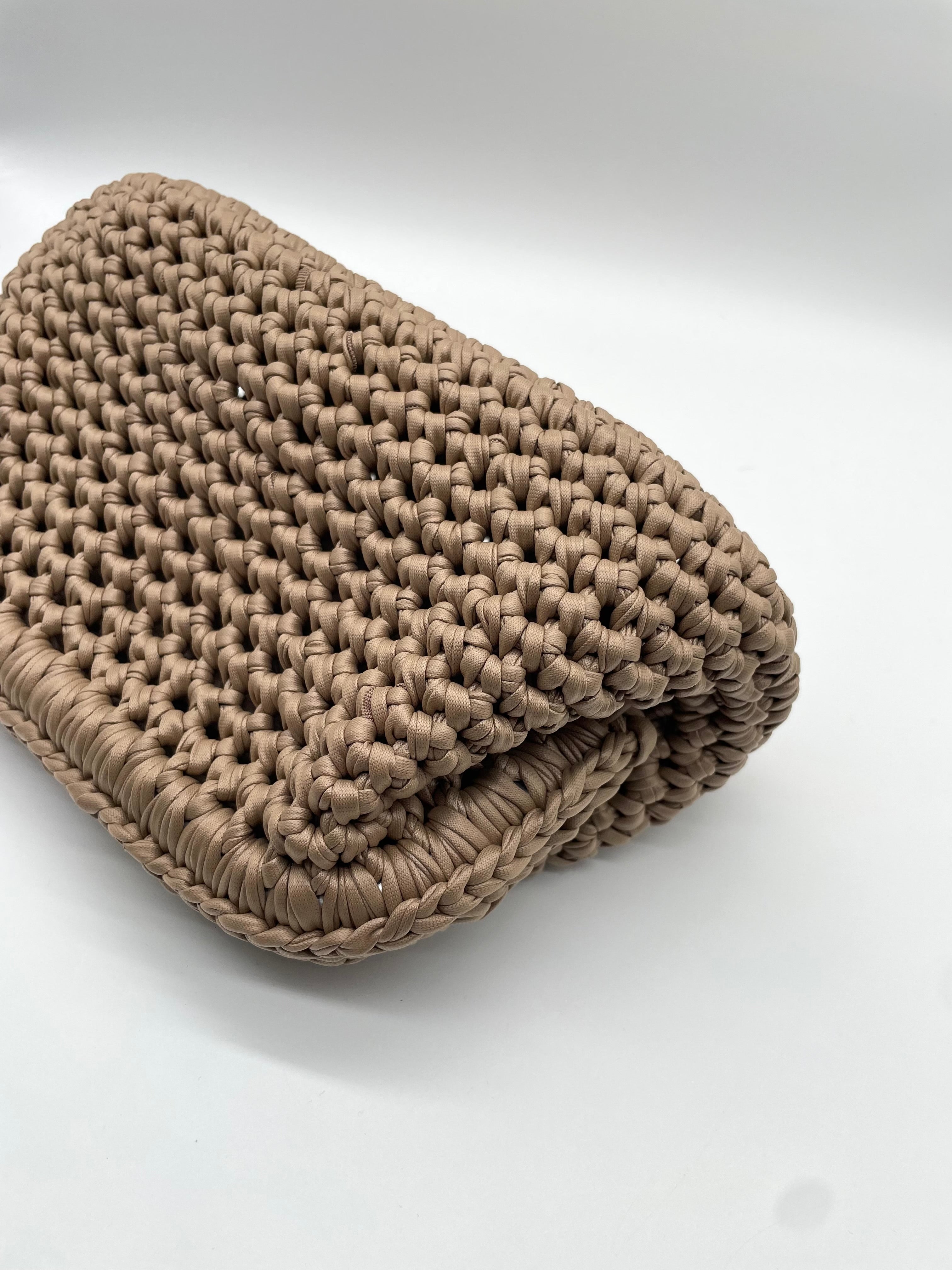 POCHETTE KISSLOCK | CROCHET SABBIA