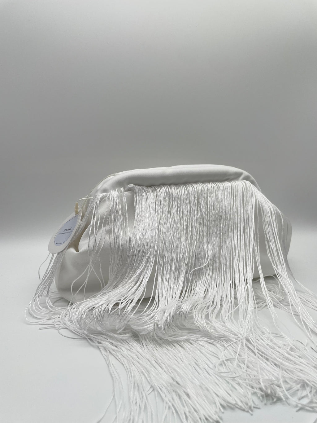 POCHETTE KISSLOCK | BIANCO
