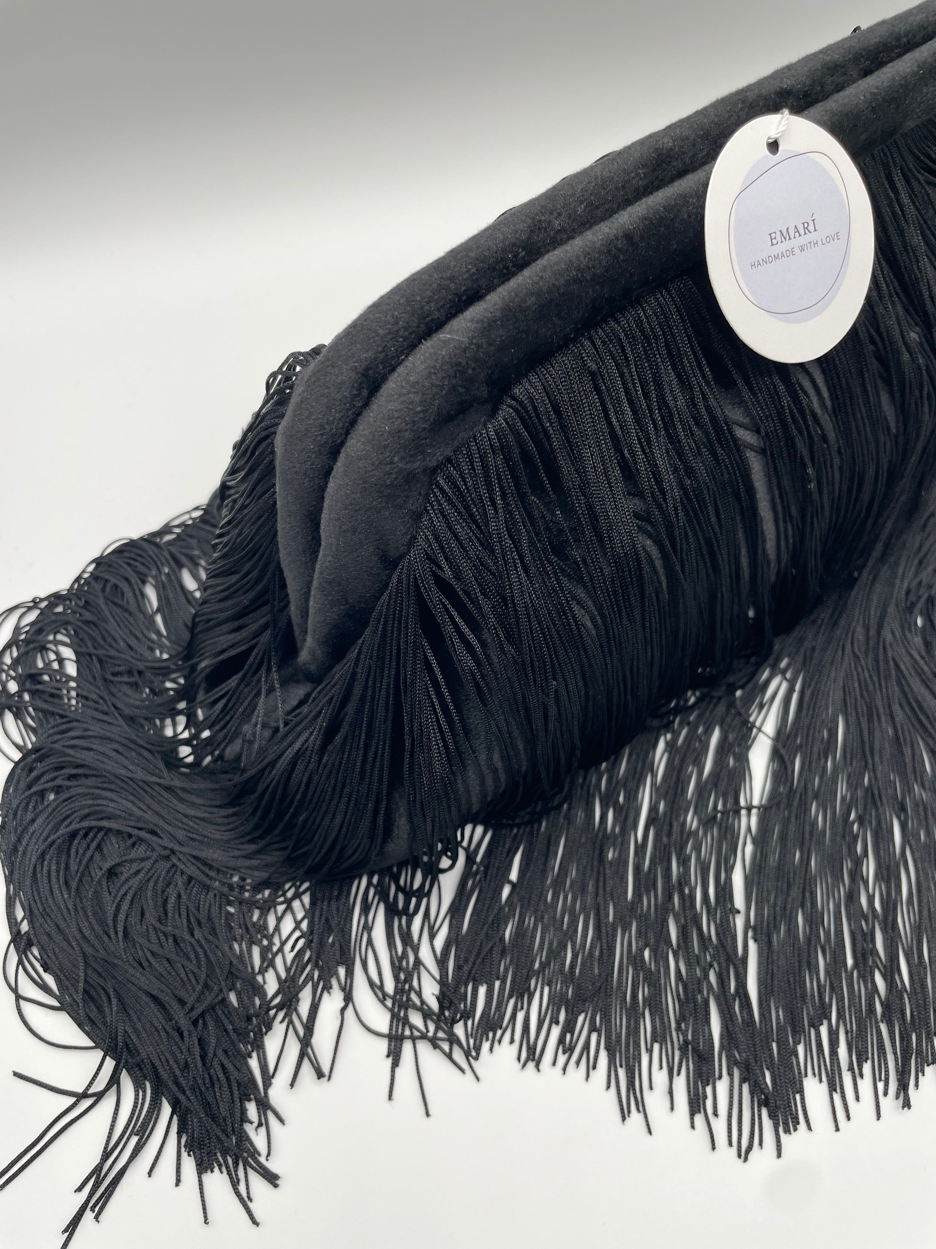 POCHETTE KISSLOCK | NERO