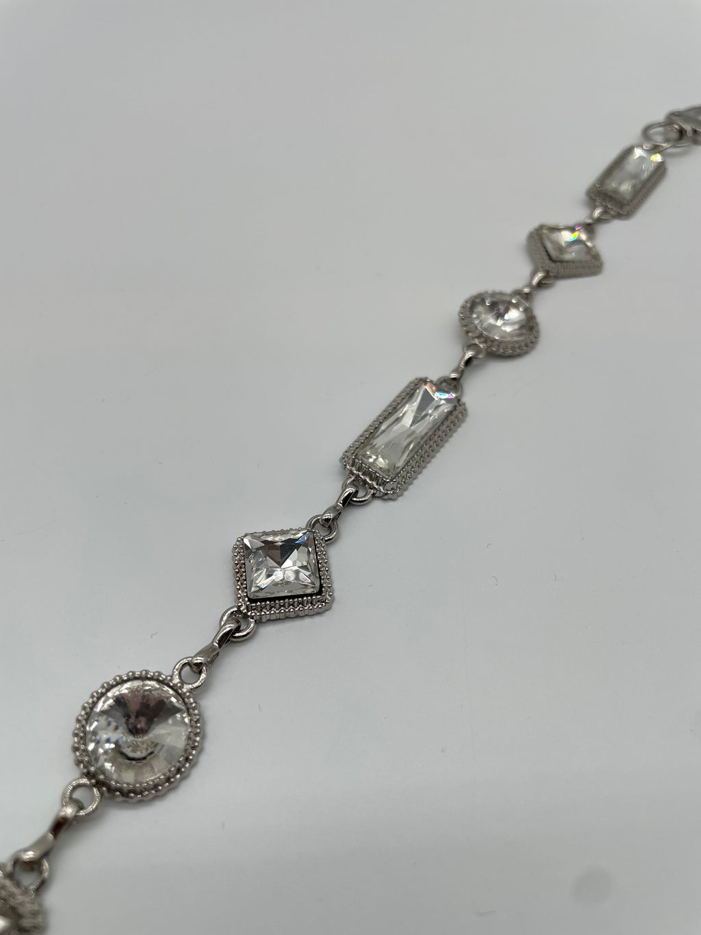 CRYSTAL HANDLE | SILVER