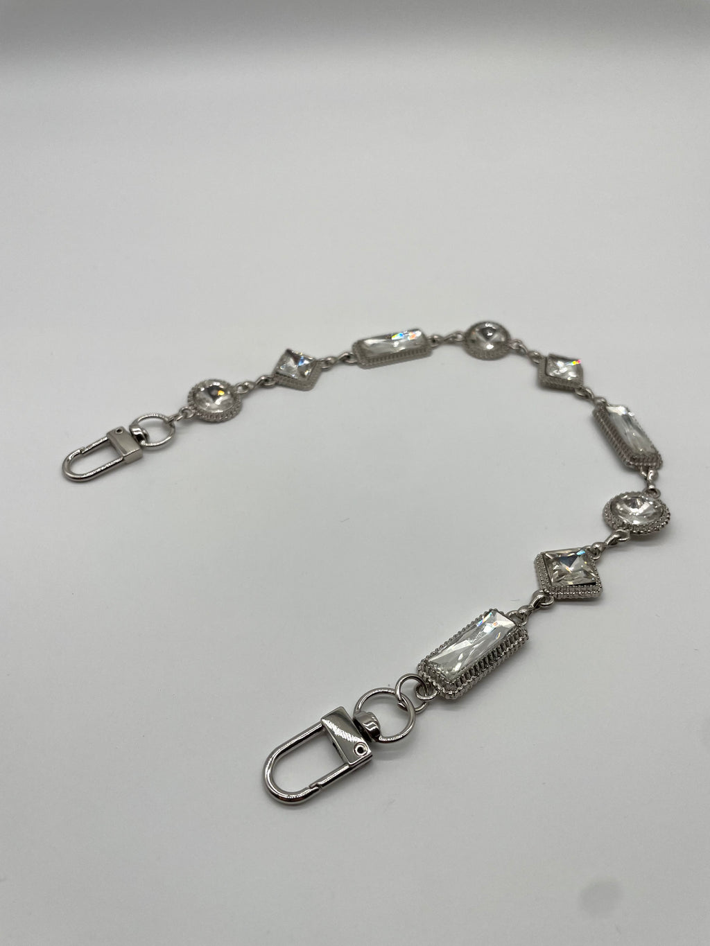 CRYSTAL HANDLE | SILVER