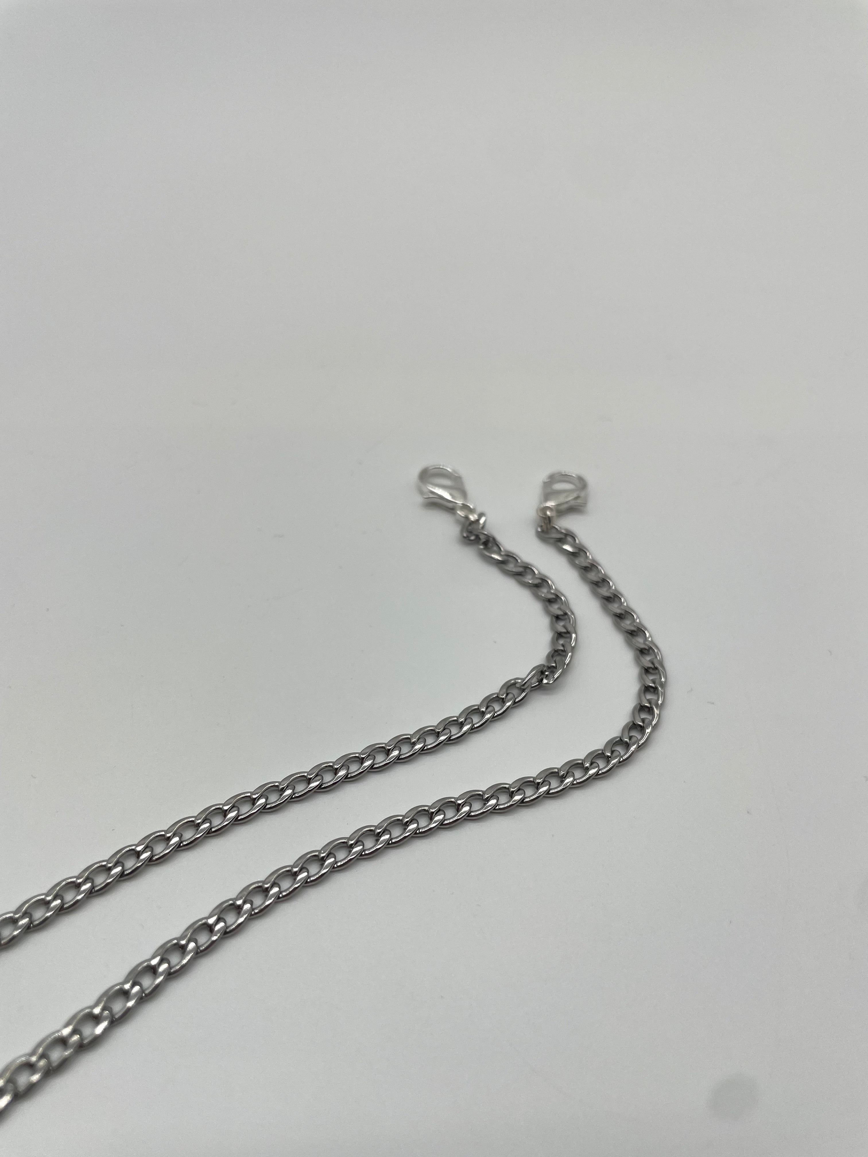 MINI CHAIN HANDLE | SILVER