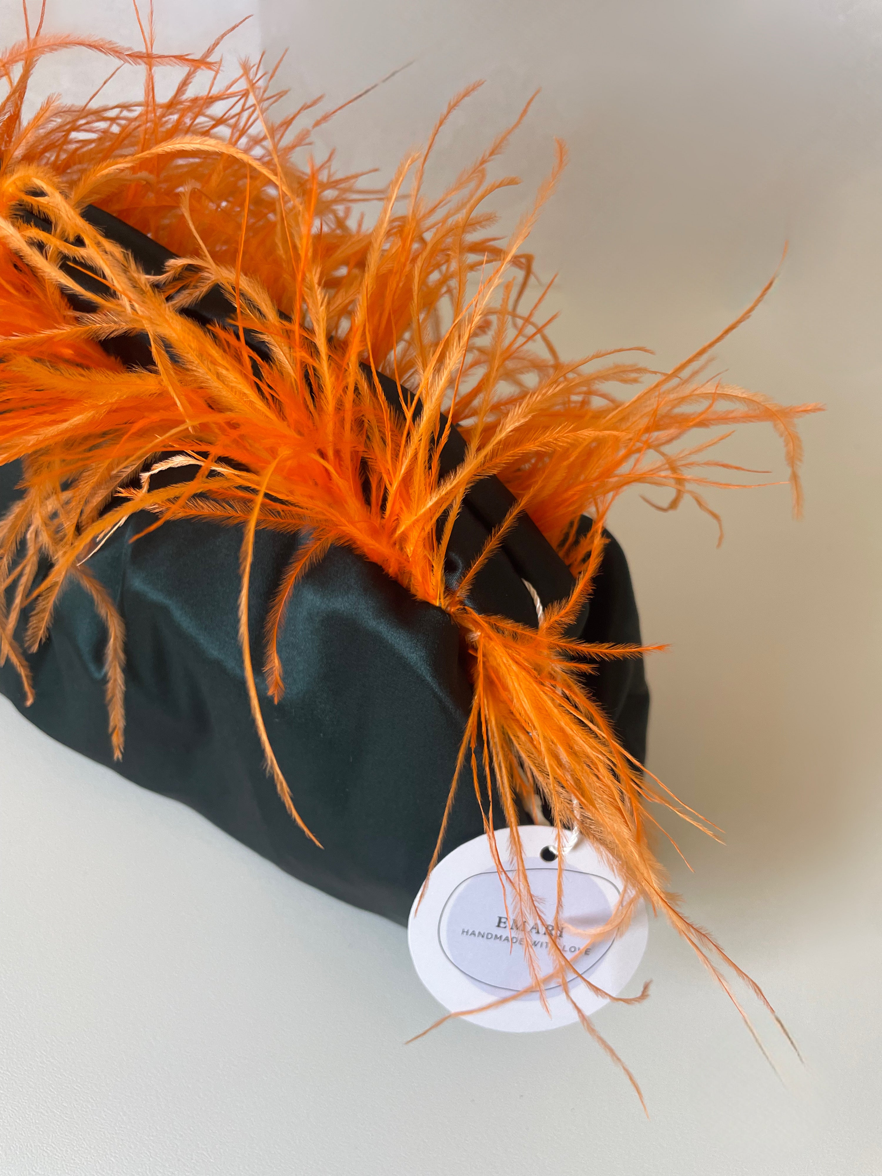 POCHETTE KISSLOCK | VERDONE ARANCIONE