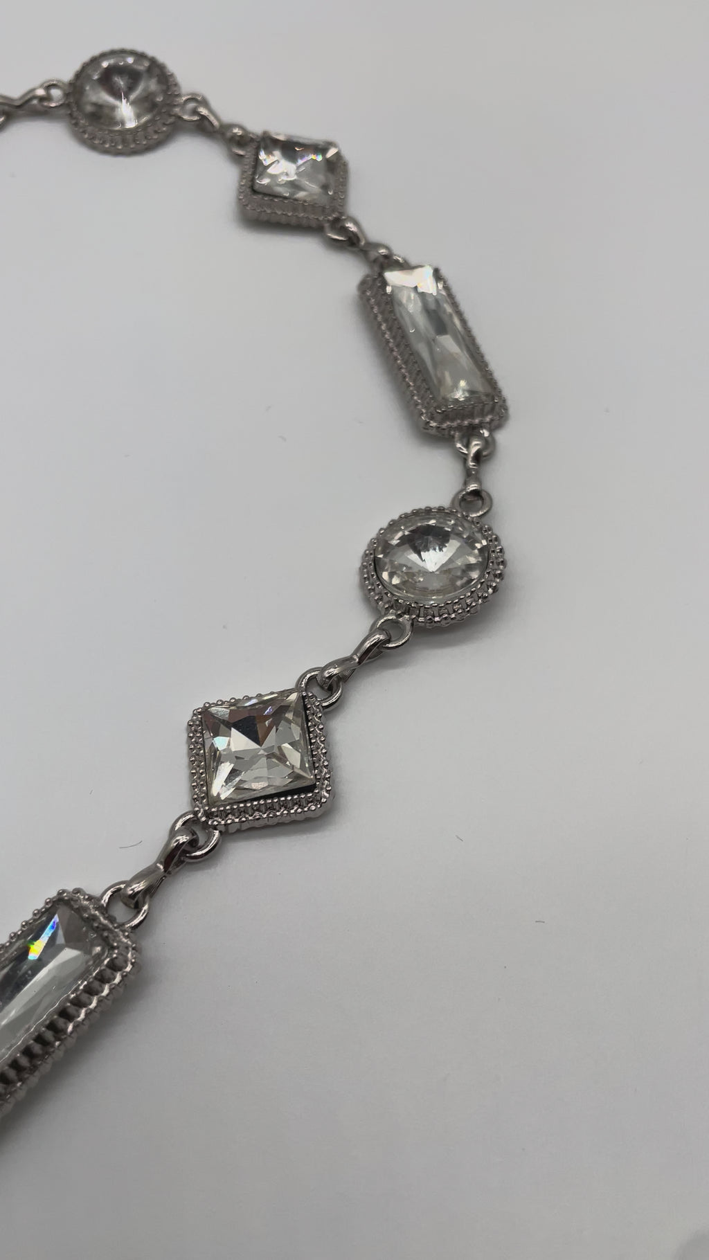 CRYSTAL HANDLE | SILVER