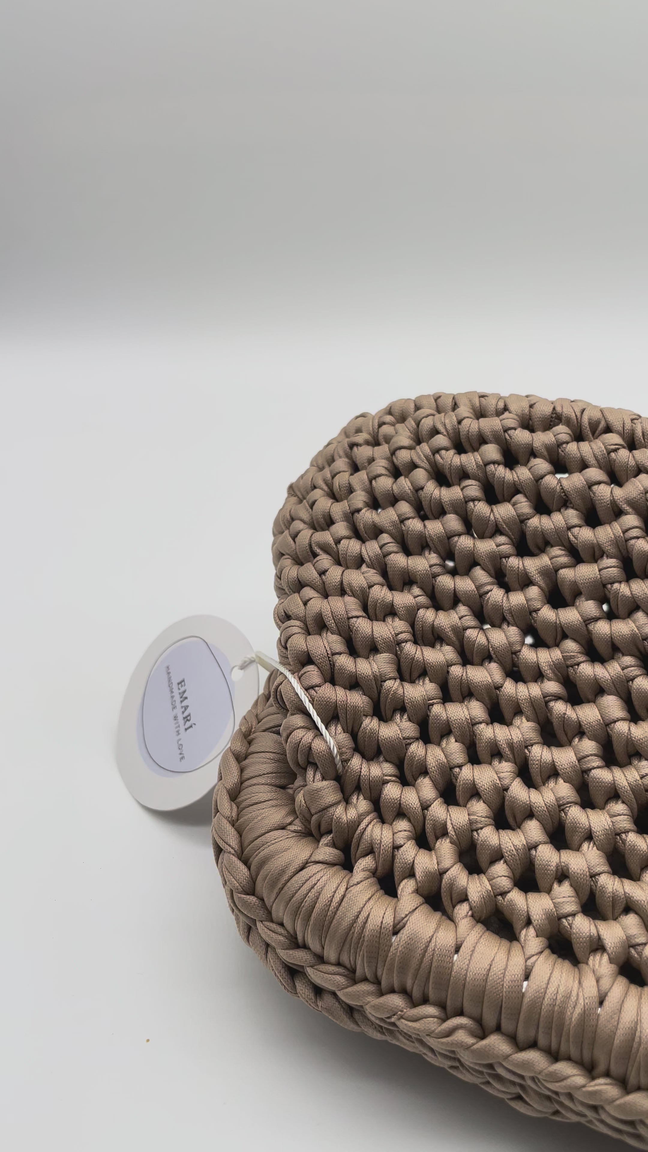 POCHETTE KISSLOCK | CROCHET SABBIA