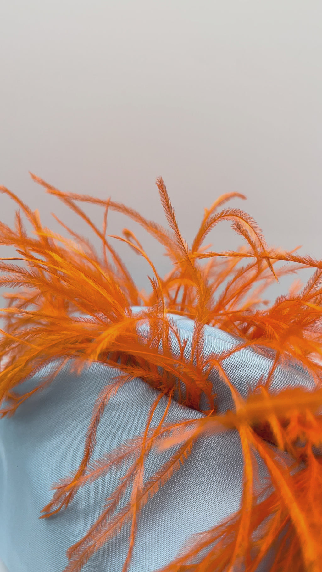 POCHETTE KISSLOCK | AZZURRO ARANCIONE